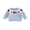 Sky Blue, variant on BemeyourBBs Toddler Baby Girl Boy Patriotic American Flag Sweater 4th of July Outfits Crewneck Long Sleeve Stars Pullover Warm Knit Sweaters Tops Spring Fall Winter Clothes