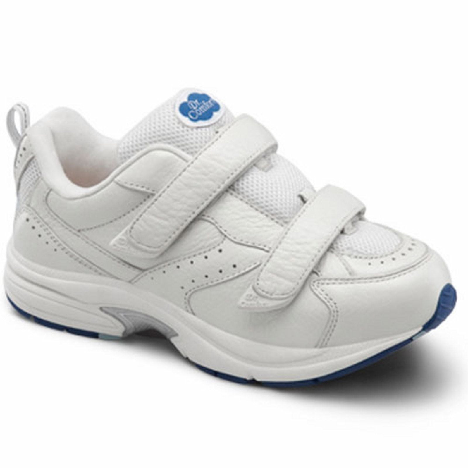 womens white velcro tennis shoes