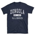 thumbnail image 1 of Dongola Illinois Classic Established Men's Cotton T-Shirt, 1 of 1