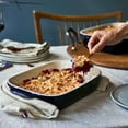 thumbnail image 4 of Staub Ceramic Baking Dish Set, 3pc, Dark Blue, 4 of 6