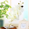 thumbnail image 2 of Artificial Flower Butterfly Orchid Flower Home Wedding Party Decorative Phalaenopsis, 2 of 3
