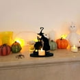 thumbnail image 4 of Halloween Candlestick Witch Home Decorative Ornaments Unique Atmosphere Curiosities for Trick or Treating Event Accessories, 4 of 8