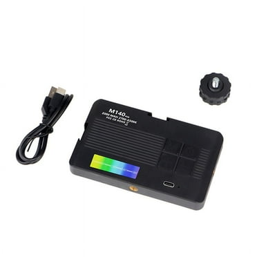 RGB Video Light Photography Fill Camera Lighting Panel CRI95  2700-6500K LCD Display Cold Shoe for Vlog DSLR