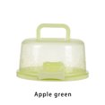 thumbnail image 4 of Wosthever Caja de almacenamiento portátil para pasteles, cajas para postres de pan de fiesta, caja de embalaje de tarta de huevo de comida de forma Herramientas y accesorios para hornear Verde Wosthever HA081214-02, 4 of 6