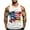 Gray, variant on UVEASISHA Mens American USA Flag Patriotic Tank Tops Big and Tall Casual Sleeveless Tshirts 4th of July Slim Fit Muscle Tanks Independence Day Workout Shirts White S