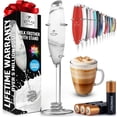 thumbnail image 1 of Batidor triple Milk Frother Zulay Kitchen Tornado con pilas, 1 of 7