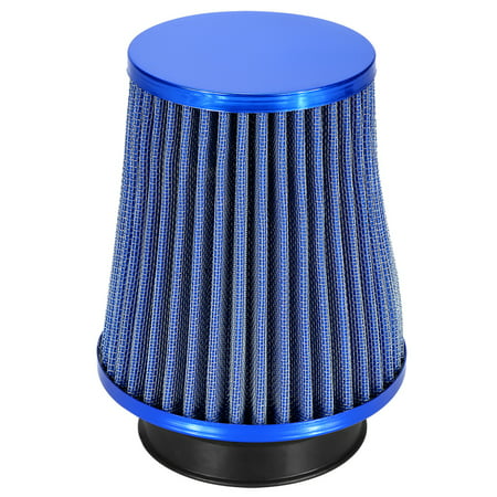 HERCHR Air Filter, Car High Flow Cold Air Filter Intake Induction Kit High Power Mesh Cone, High Flow Air