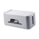 thumbnail image 3 of Caja de gestión de cables, tapa de regleta, organizador de cables para oficina Gris, 3 of 9