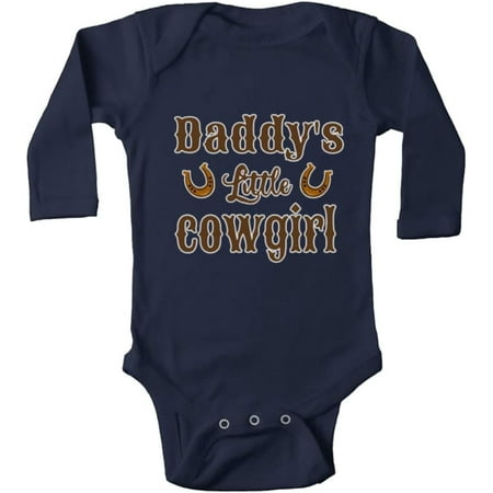 

Daddy s Little Cowgirl Cute Baby Cartoon Bodysuit Short Sleeve Rompers Jumpsuit Unisex