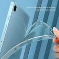 thumbnail image 6 of For Samsung Galaxy Tab S6 Lite Luxury​ Ultra Slim Air Cushion Bumper Shockproof TPU Clear Case Cover + Tempered Glass Protector, 6 of 9