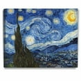 thumbnail image 5 of Starry Night Vincent Van Gogh Artwork Framed Art Poster Print, 5 of 10