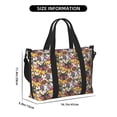 thumbnail image 3 of Zufioo Cute Cat Pattern Hand-held Travel Bag, Waterproof Adjustable Shoulder Strap Crossbody Duffel Bag, Suitable for Work, Short trips, Sports, 3 of 8