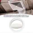 thumbnail image 3 of Backdraft Damper 6in Draft Blocker 1 Way Airflow Stopper ABS Duct Connector Accessory, 3 of 5