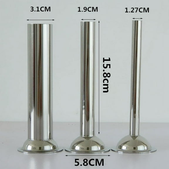 KDJ 5# Stainless Steel Enema Tool Home Sausage Filling Tubes Funnels Enema Nozzles - for Home Decor