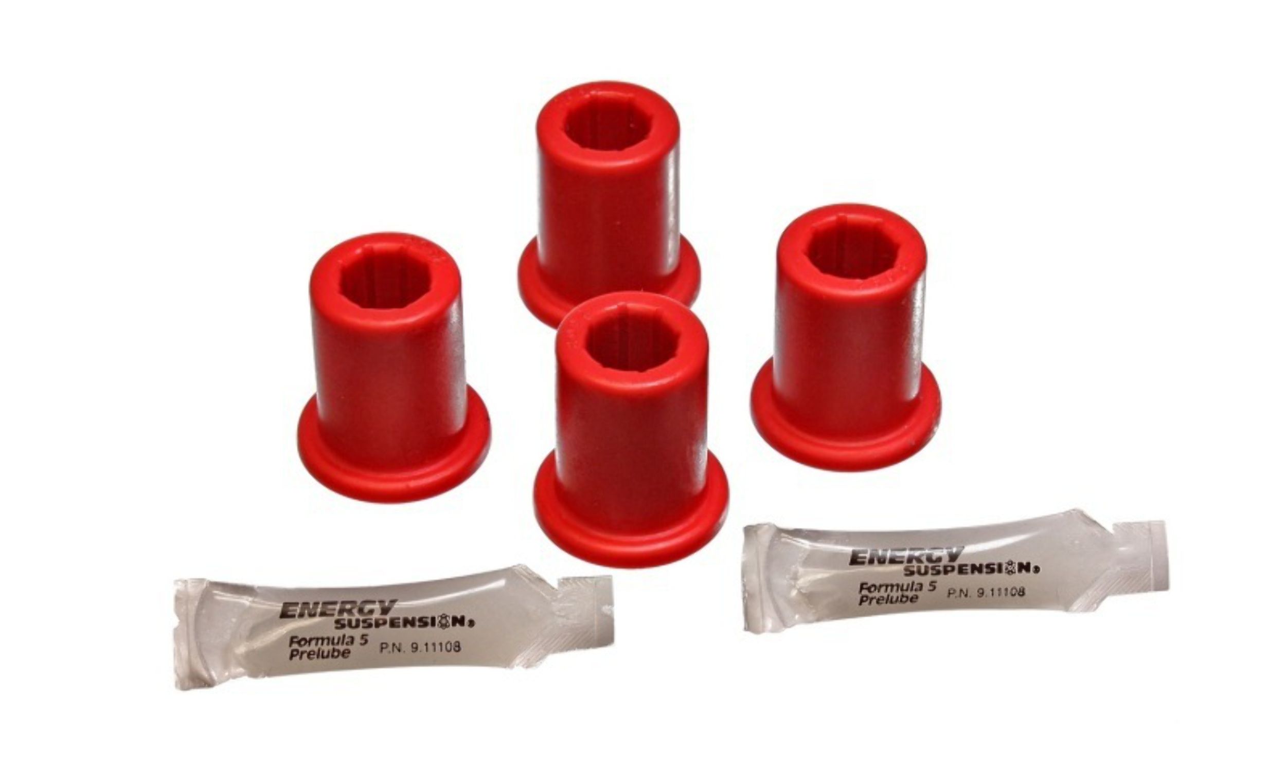 Energy Suspension Spring Bushings - Red Fits select: 1994 TOYOTA PICKUP 1/2 TON EXTRA LONG WHEELBASE DX, 1995 TOYOTA TACOMA