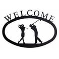 thumbnail image 2 of Two Golfers - Welcome Sign Small, 2 of 2