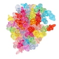 thumbnail image 3 of 100uds Chupete Acrílico, Chupetes para Juego Baby Shower, Transparentes y Brillantes, para decoración de cumados y bautizos de bebés 21 x 12 mm, 3 of 7
