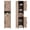 Rustic Oak, variant on edx 67Inch Bathroom Vanity Cabinet Waterproof Storage Organizer for Restroom with 2-Door 1-Drawer, White