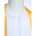 thumbnail image 4 of Moggemol Kids Unisex Preschool Kindergarten Graduation Gown Long Sleeve Zipper Robe with Hat Stole White 33, 4 of 7