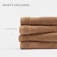 thumbnail image 4 of Noble Linens 4 pack Cotton Hand Towels, 4 of 14
