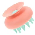thumbnail image 1 of Scalp Massager and Shampoo Brush with Soft Silicone Bristles for Deep Cleaning Wet or Dry Hair Orange, 1 of 4