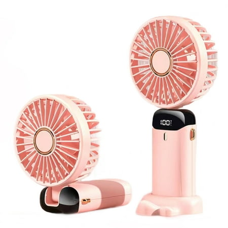 

Handheld Fan Foldable Small Pocket Fan USB Rechargeable Portable Mini Fan