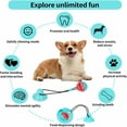 thumbnail image 4 of Interactive Dog Toys for Aggressive Chewers,Puppy Teething Toys for Boredom,Mentally Stimulating Tug of War Training Toy, Puzzle Treat Food Dispensing Teeth Cleaning sound Ball for Small Dogs, 4 of 9