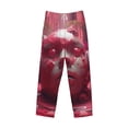 thumbnail image 5 of Balery Surreal Pink Headphones print Men's Pajama Pants,Ultra Lightweight Pjs,Lounge Pant-Large, 5 of 9