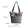 thumbnail image 3 of Disketp Cute Flower Chihuahua Puppy Bolsa de Hombro Casual para Mujer, Bolso Cruzado para Compras, Viajes y Uso Diario, 3 of 6