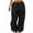 Black, variant on Tbopshirt Fashion Ladys High Waisted Pants Fashion Women Trousers Full Pants Casual Straight Solid Color Suit Pants
