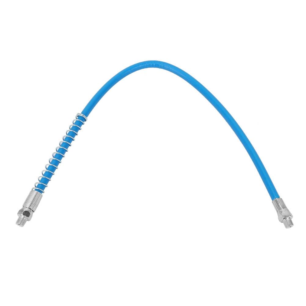 Tebru Flexible Gun Hose, Grease Gun Hose, 1Pcs Flexible Grease Gun Whip