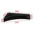 thumbnail image 2 of 2pcs Carbon Fiber Durable Car Rear Bumper Lip Diffuser Splitter Canard Protective Film -, 2 of 4