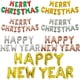 thumbnail image 4 of Globos con letras de Feliz Navidad, decoración para fiestas, pancarta, 4 of 5