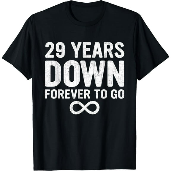 29 Years Down Forever to Go 29th Wedding Anniversary Couples T-Shirt