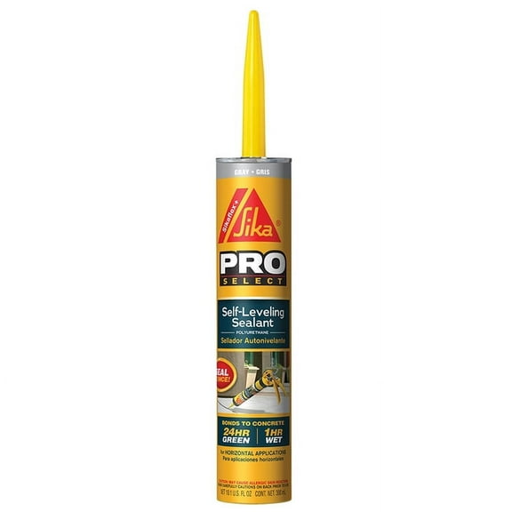36-Pack of 10.1 oz Sika 515304 Gray Sikaflex Self-Leveling Sealant