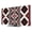 Red, Black, Ivory, variant on TV Cover Indoor, Southwestern Aztec Stretch TV Dust Cover Television Screen Protector, Boho Farmhouse Ethnic Abstract Motifs Elastic Polyester Display Covers, Monitor Slipcover for LED TVs 43 Inch