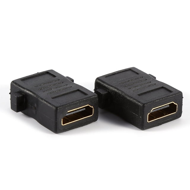 Gold Plated HDMI Wall Plate, HDMI Wall Plate, Dual Port HDMI Wall Plate Cover With Ethernet Wall For Home Theater DVD TV