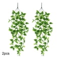 thumbnail image 3 of 2 Pieces Artificial Plant Decors Plants Leaf Vine Ornament Decorative Household Bedroom Kitchen Balcony Office, 3 of 10