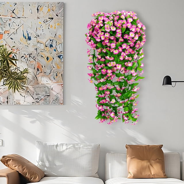 RKSTN Morning glory wall hanging Morning glory wall hanging dark purple