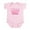 Petal Pink, variant on CafePress - Mommys Little Angel Body Suit - Baby Light Bodysuit, Size Newborn - 24 Months