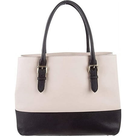 Kate Spade Cove Street Colorblock Airel Tote - Pumice / Black