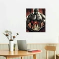thumbnail image 2 of Acheng African American King and Queen Canvas Wall Art - Black Art Paintings for Wall, King &amp; Queen Crowns Art for Adult Bedroom Decor, Sexy Black Couple Picture Framed Artwork, 2 of 5