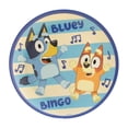 thumbnail image 1 of Plato Trinche Redondo Fun Kids de Bambú Bluey, 1 of 4