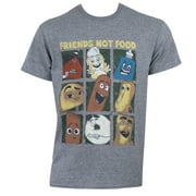 Sausage Party Men's Grey Friends Not Food T-Shirt-Small