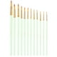 thumbnail image 2 of Pinceles de nailon para pintura al óleo, 12 pinceles para artistas, pinceles para acuarela, rendimiento confiable, 2 of 14