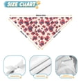 thumbnail image 6 of Dog Bandana 2 Pack,Pioneer Flower Floral Print Pattern Bandanas for Dogs,Cat Bandana,Small/ Large Dog Bandana 2 Size,Dog Bandanas, 6 of 6