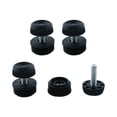 thumbnail image 1 of Patas niveladoras 1 1/4" 32mm OD Inserto de tubo redondo Ajustador de muebles 4 juegos, 1 of 7