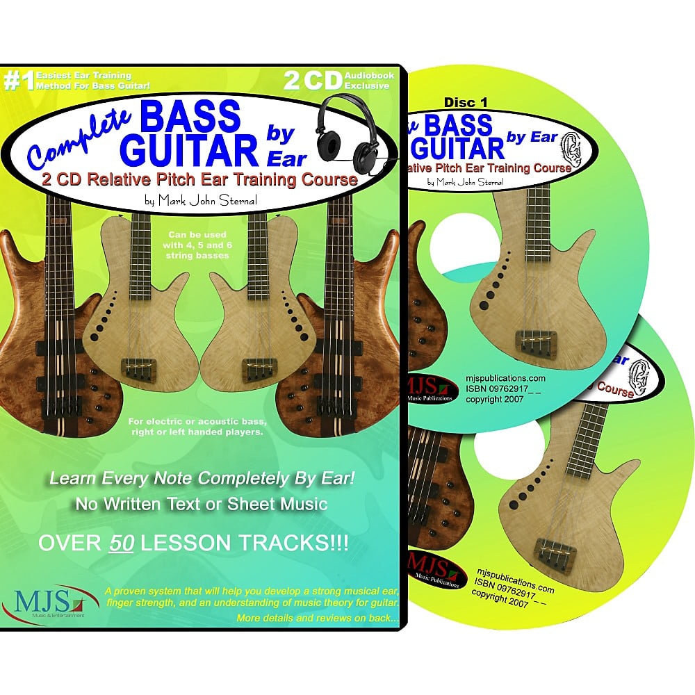 Complete Bass Guitar By Ear Relative Pitch Ear Training Course For 4 