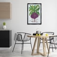 thumbnail image 2 of Stupell Industries Stylized Beetroot Vegetable Food & Beverage Painting Black Floater Framed Canvas Art Print Wall Art, 21 x 31, 2 of 9