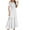 White, variant on Njagoc3 Womens Off - Shoulder Tiered Maxi Dress, Flowy Swing Skirt, Summer Party & Vacation Dress